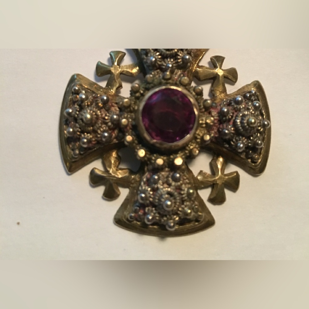 Jerusalem cross pendant